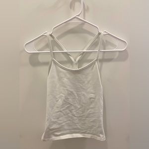 white lulu top